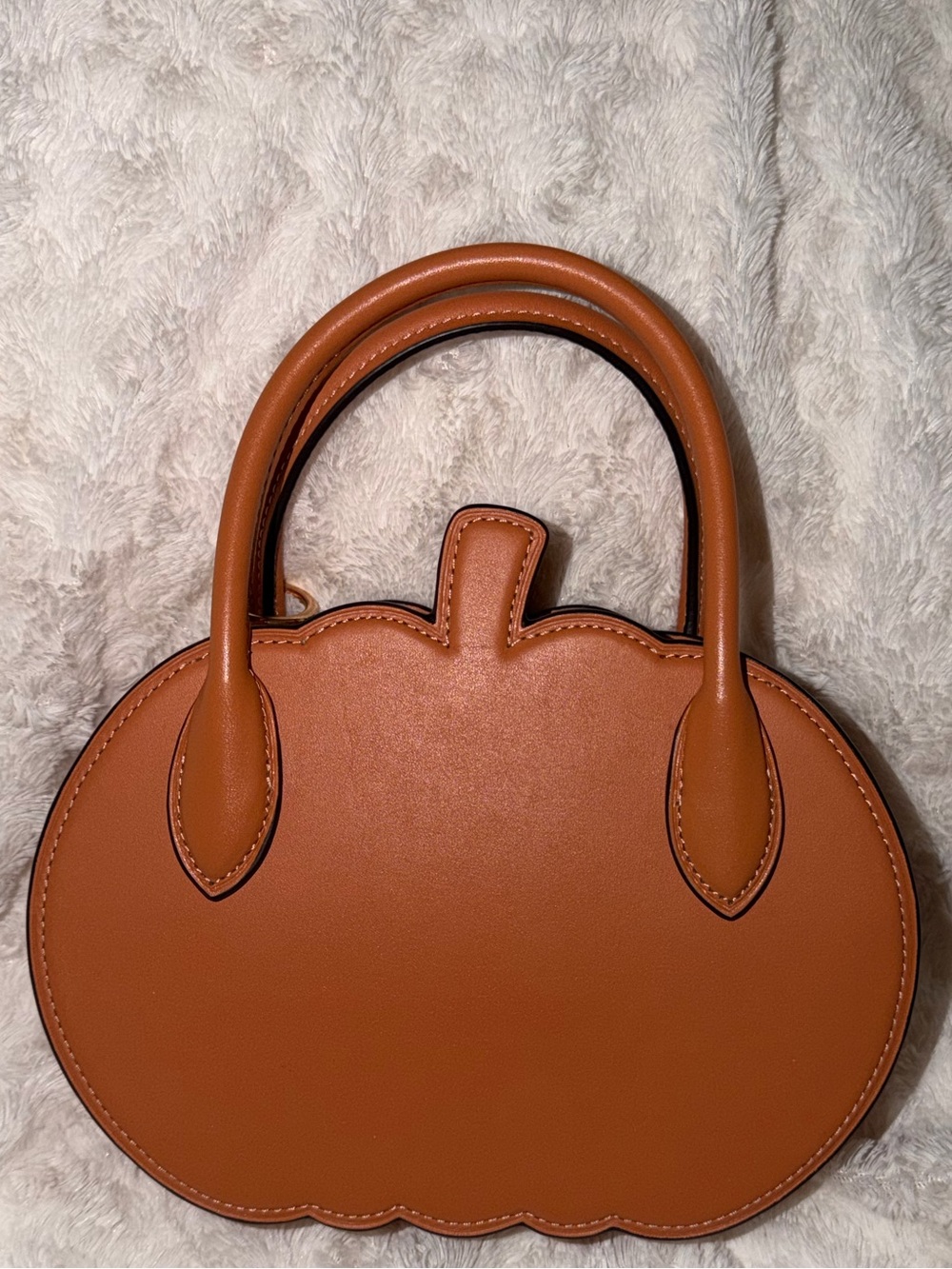 Coach Pumpkin-Shaped Mini Satchel in Tan - Picture 2 of 4